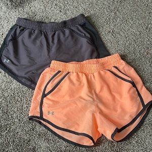 Under Armor shorts, super comfy and lightweight!